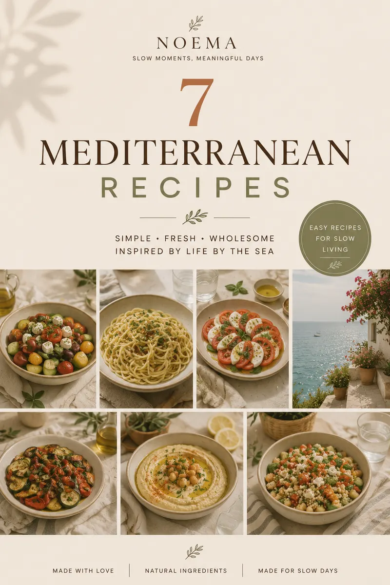7 Mediterranean Recipes — free printable resource for families living in Málaga, Spain